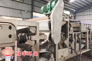四帶式高速機(jī)，污泥脫水強(qiáng)力推薦機(jī)型